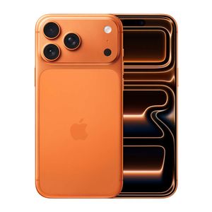 iPhone 17 Pro 5G 256GB, 12GB RAM, cámara principal 48MP + 48MP + 48MP, frontal 18MP, 6.3", naranja