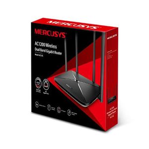 Router Mercusys Ac12g Ac1200 4 Antenas Doble