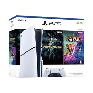 Consola PS5 Slim con Lectora Bundle Ratchet & Clank + Returnal 1TB SSD