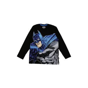POLO BAS ML NIÑO BATMAN NEGRO