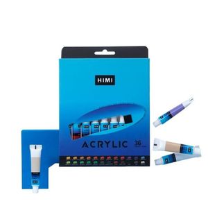 Miya Pintura acrílica en tubo - Set 36 colores/12ml
