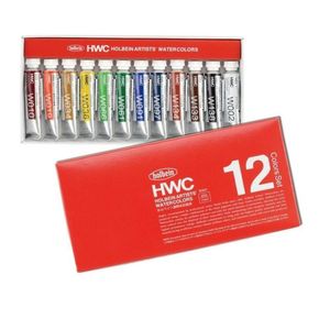 HOLBEIN Acuarelas Set 5ml 12 colores