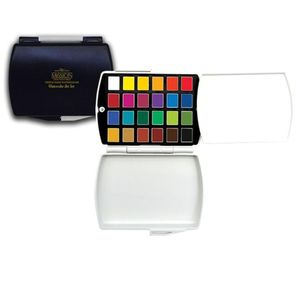 MIJELLO Mission Gold Triple Pans Set Acuarelas 24 colores - medios godets