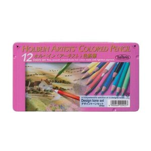 HOLBEIN Lápices de colores Set 12 colores / Modelo design