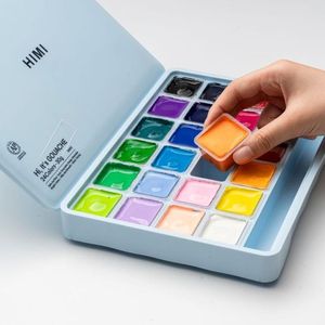 Miya Himi Gouache JellyCup Nueva Visión 24colores +3pinceles