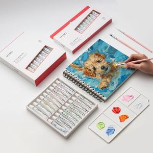 Miya Himi Gouache en tubo Nueva Visión Set 24 colores12ml