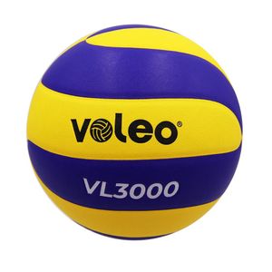PELOTA DE VOLEY VOLEO VL3000 - CUERO SINTÉTICO PU - PREMIUM - NÚMERO 5