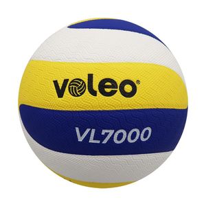 PELOTA DE VOLEY VOLEO VL7000 - CUERO SINTÉTICO PU -PREMIUM - NÚMERO 5