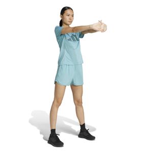 Short Deportivo Adidas Mujer Jm5752 Run It Short Jm5752 Turquesa
