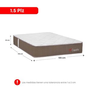 Cama Americana Capella Superside 1.5 plazas Forli
