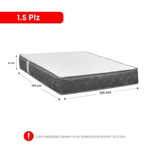 Cama Americana Forli Acqua 1.5 Plazas + Edredón