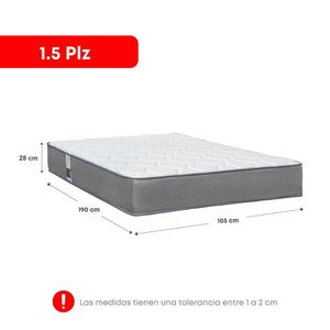 Colchón Polaris 1.5 plazas Forli