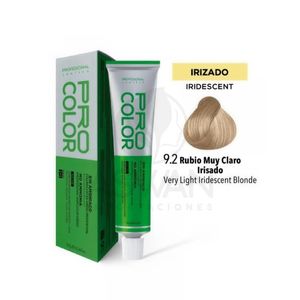 Pro Color Tinte Sin Amoniaco 9.2 Rubio Muy Claro Irisado 70 g