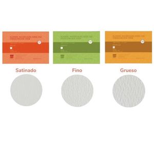 Baohong Papel de acuarela - ACADÉMICO - Grano Fino- 38x13 cm