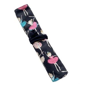 Estuche enrollable porta pinceles - Balerina