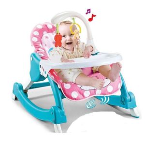 SILLA MECEDORA CHAIR CON VIBRADOR - ROSADO