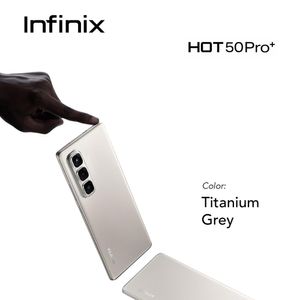 INFINIX HOT 50 PRO PLUS 8GB RAM y 8GB EXTENDIDA con 256GB COLOR GRIS REGISTRADO