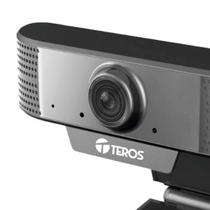 Cámara web TEROS TE-9070 hasta 1080p 2MP micrófono incorporado USB 2.0.