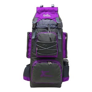 Mochila Campera Kengar Modelo N.4 Plomo - Uva