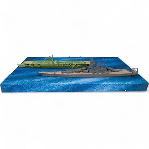 WWII TABLE TOP NAVY IJN ZUIKAKU Y IJN YAMATO MODEL KIT 1/2000