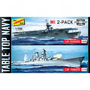 WWII TABLE TOP NAVY IJN ZUIKAKU Y IJN YAMATO MODEL KIT 1/2000