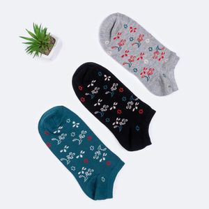 Medias Tobilleras Tripack Tobillera Pionier Mujer Azura