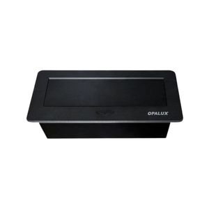 Tomacorriente Para Muebles 4 Tomas Opalux OP-UTS4BK