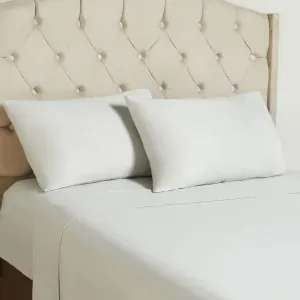 Sábana 300 Hilos Solido Gris 1.5 Plazas