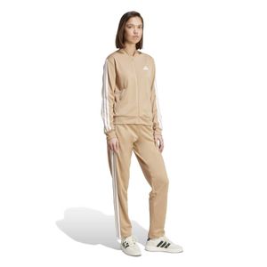 Conjunto Buzo Deportivo Adidas Mujer Essentials 3-Stripes Jx0507 Marron