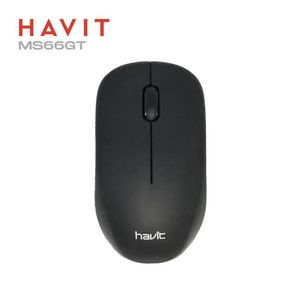 Mouse Inalámbrico HAVIT MS66GT de 24GHz y resolución de 1200DPI - BK