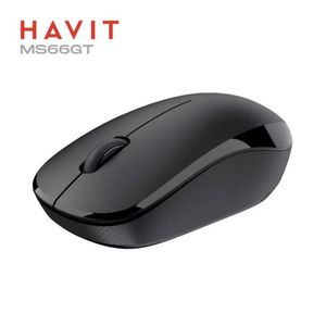 Mouse Inalámbrico HAVIT MS66GT de 24GHz y resolución de 1200DPI - BK