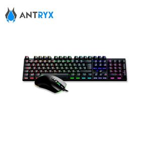 Teclado y Mouse Antryx GC-3100 Gaming Mecanico Blue Switch