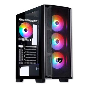 Case Antryx RX-270 USB 30 con 4 Ventiladores RGB y Panel de Vidrio Templado