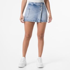Short Denim Stretch Fits Me Mujer Sanbry