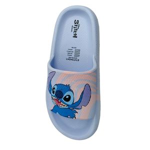Sandalias Mujer Playeras Stitch Celeste