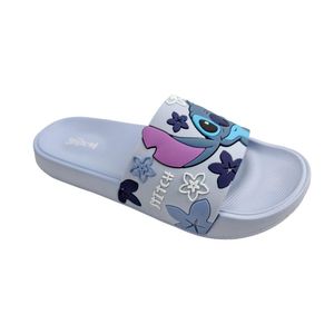 Sandalias Mujer Playeras Stitch Lila