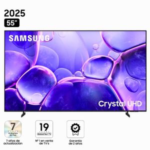 Televisor SAMSUNG CRYSTAL UHD 55 UHD 4K Smart TV UN55U8000FGXPE