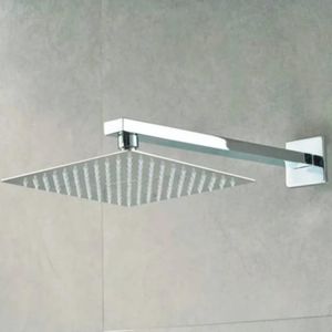 Cabezal de ducha cuadrado ultra plano de 20cm Acero Inoxidable