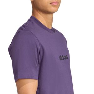 Polo Deportivo Adidas Hombre Lin Sj T Jx5727 Purpura
