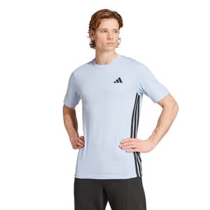 Polo Deportivo Adidas Hombre Workout Essentials Jw5101 Azul