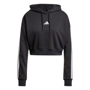 Polera Deportiva Adidas Mujer W 3S Ft Cro Hd Je0017 Negro
