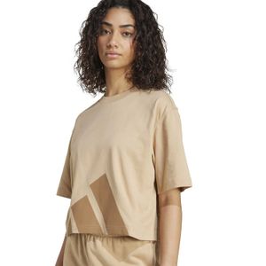 Polo Deportivo Adidas Mujer W Bl Sj Bf T Jy3428 Marron