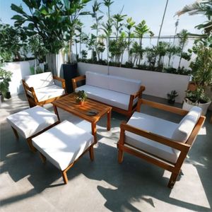 Juego de Terraza Viento 6 personas con mesa