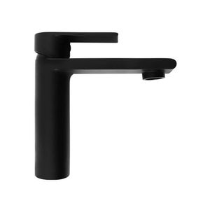 Monocomando baja de lavamanos línea Dima Black marca COBRA LJ-9008-BK
