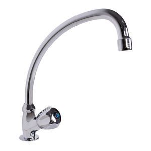 Llave de agua fria cuello cisne giratorio modelo Stella marca COBRA P-3219ST-041E