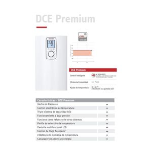 Calentador eléctrico modelo DCE 13 Premium marca STIEBEL ELTRON 238156