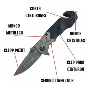 avaja Multifuncional Browning Con Rompevidrios