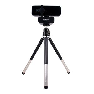 CAMARA WEB TEROS TE-9072 CON OBTURADOR 2K 30FPS CON TRIPODE