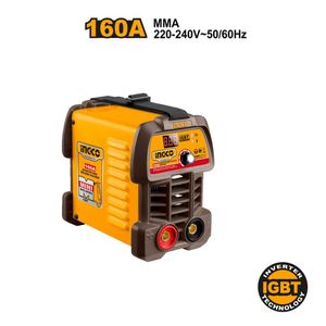 Kit máquina de soldar Ingco160A con  8 piezas soldador COS23095