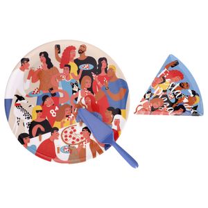 Set Pizza para servir